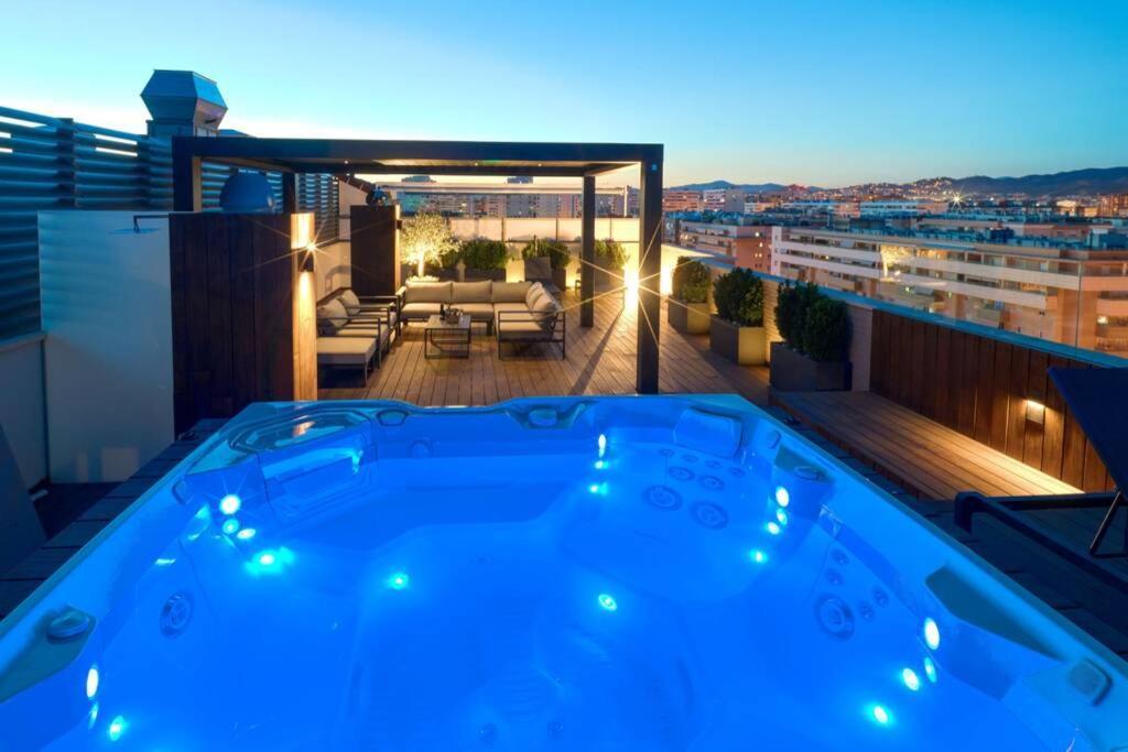 D&R Penthouse On The Beach Apartment มาลากา ภายนอก รูปภาพ