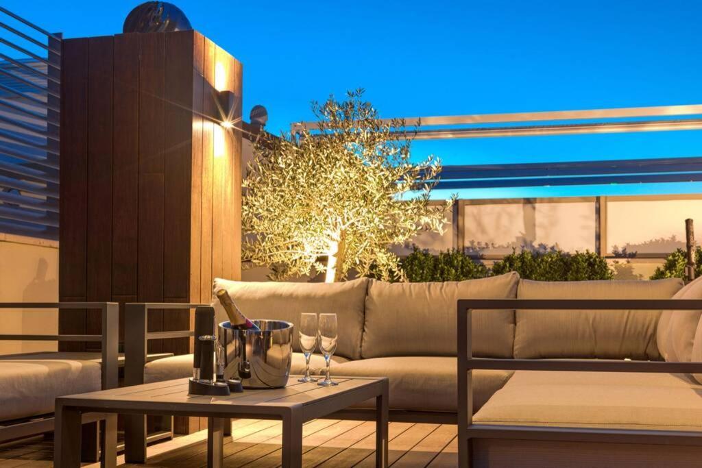 D&R Penthouse On The Beach Apartment มาลากา ภายนอก รูปภาพ