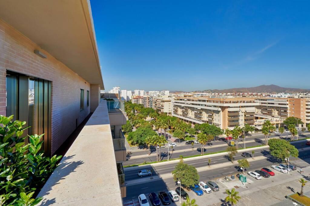 D&R Penthouse On The Beach Apartment มาลากา ภายนอก รูปภาพ